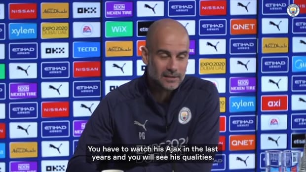 Pep on Ten Hag's appointment as Man Utd manager