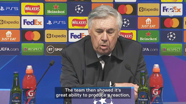 Carlo Ancelotti: 'Our fans have to be ready for the return leg'