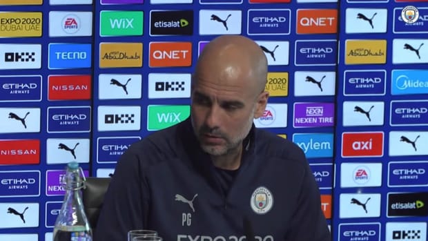 Pep Guardiola reacts to Klopp's contract extension