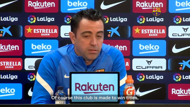 Xavi: 'Second place is our minimum goal'