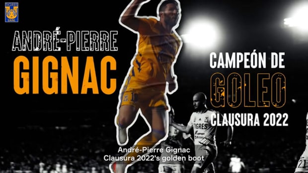 Gignac wins 2022 Clausura's golden boot