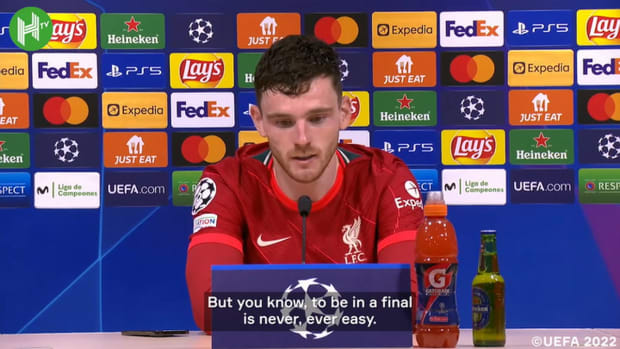 Robertson on getting to the Champions League final