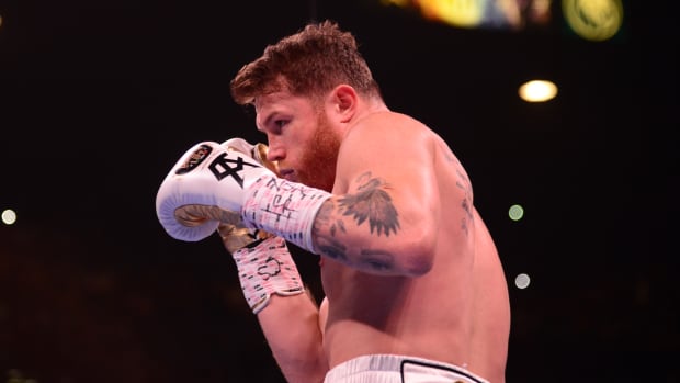Canelo Alvarez is preparing for an upcoming fight with Dmitry Bivol.