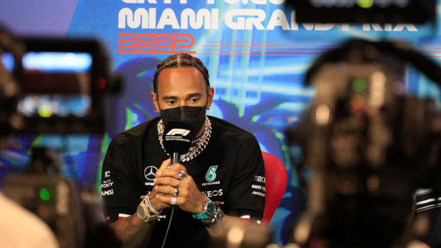 Lewis Hamilton ahead of Miami GP