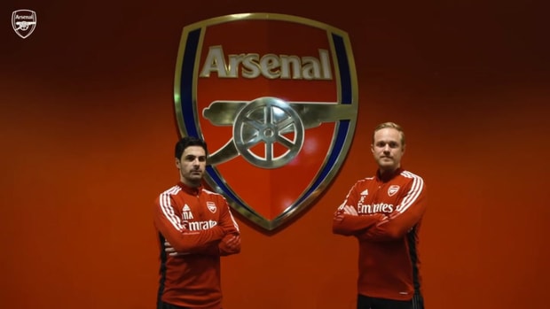 Behind the scenes: Arteta signs new Arsenal deal