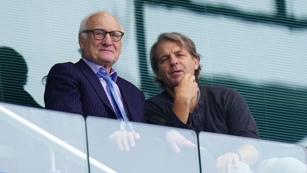 New Chelsea owner Todd Boehly and club chairman Bruce Buck