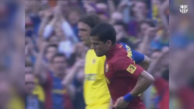 Dani Alves’s great free-kick goal vs Villarreal