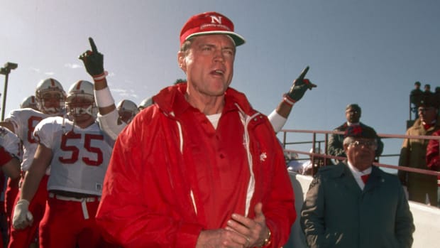 Tom Osborne 1992 Nebraska vs Oklahoma