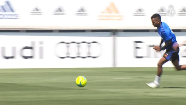 Last session of Real Madrid before the Levante match