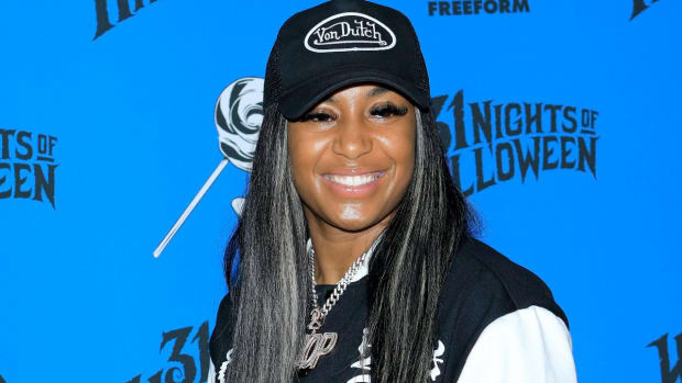 Te’a Cooper attends Halloween event at Heritage Square Museum in Los Angeles.