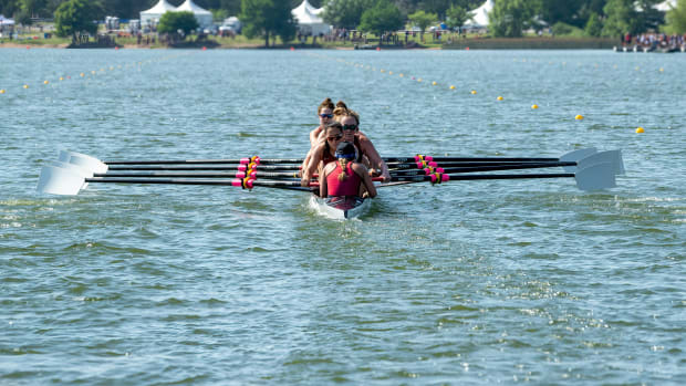 Alabama rowing at 2022 Big 12 Championship