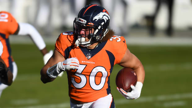 Phillip Lindsay Indianapolis Colts Free Agent Running Back