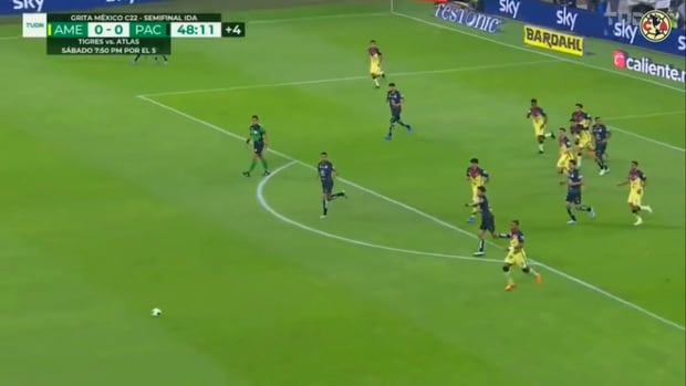 Ochoa recreates his World Cup save against Brazil in Liga MX semi-final