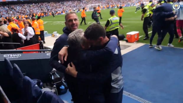 Behind the scenes as Man City celebrate league title