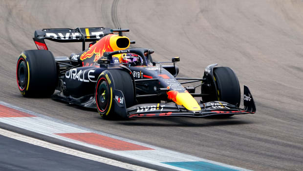 Max Verstappen won his fourth win in the season's first six races, and climbed into the F1 driver's points lead after capturing Sunday's Spanish Grand Prix. Photo: John David Mercer / USA Today Sports.