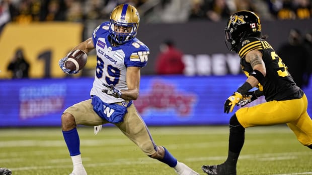 Kenny Lawler in the 2021 CFL Grey Cup
