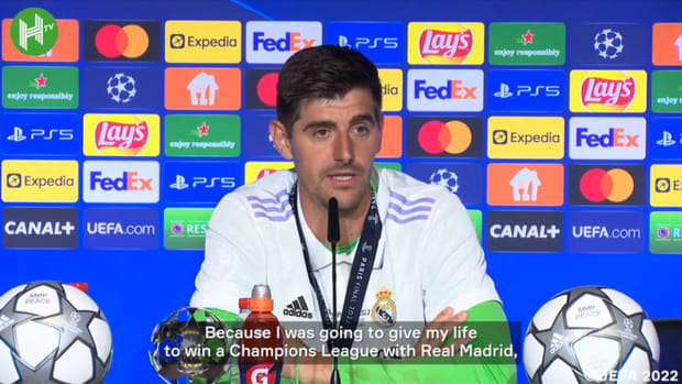 Courtois: 'I had a feeling that nobody would score against me'