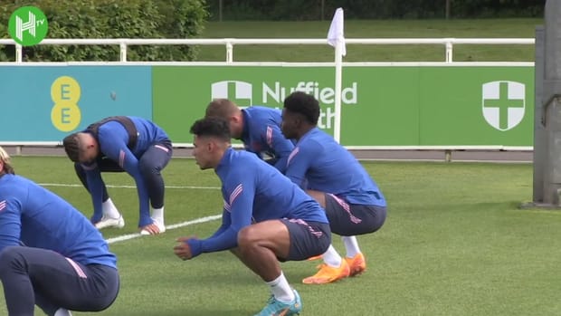 England train for Nations League clash with Hungary
