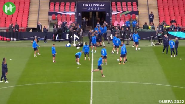 Italy prepares for 2022 Finalissima against Argentina in Wembley