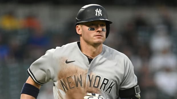 New York Yankees third baseman Josh Donaldson (28)