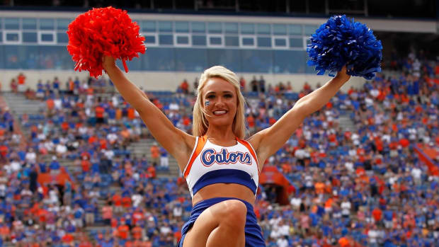 A scene at Florida during an SEC college football game.