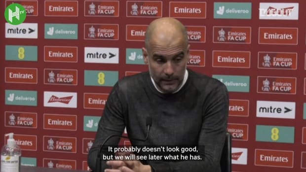Pep updates on De Bruyne injury and looks ahead to other competitions