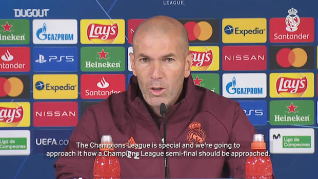 Zinedine Zidane: 'We have to put in two very good performances to make it to the final'
