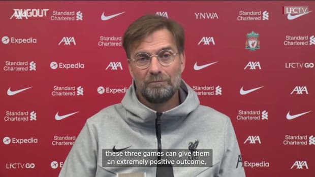 Klopp: These three games can give us an extremely positive outcome