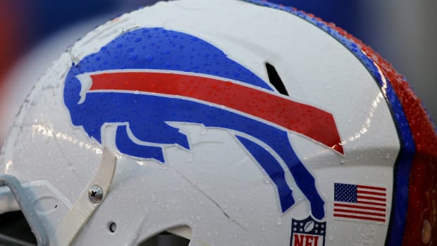 Buffalo Bills helmet logo.
