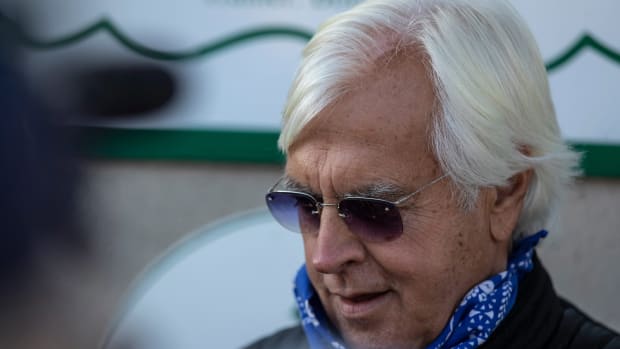 Bob Baffert during Kentucky Derby week