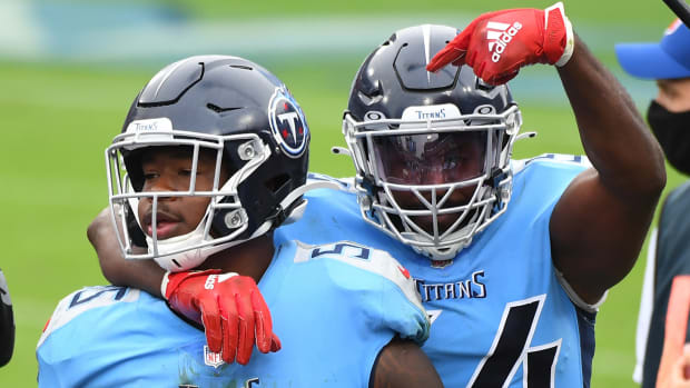 Tennessee Titans Jayon Brown & Rashaan Evans