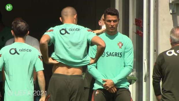 Behind the scenes: Portugal stars prepare for Euro opener