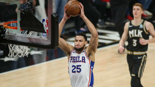 Philadelphia 76ers guard Ben Simmons