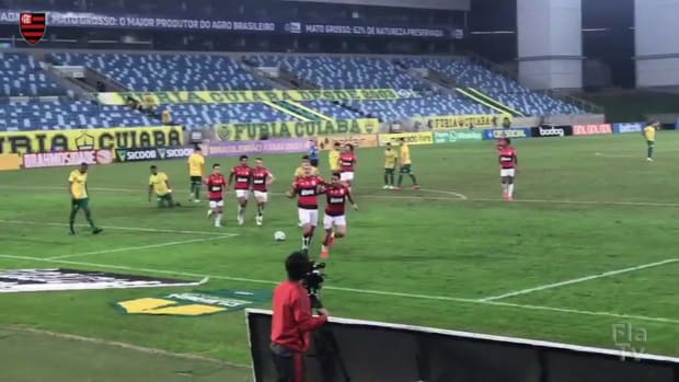 Flamengo beat Cuiabá at Pantanal Arena 