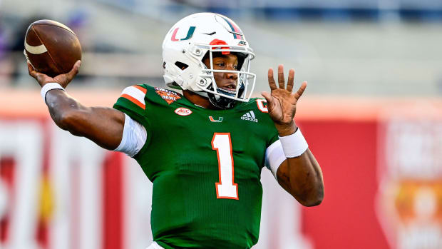 Miami QB D'Eriq King