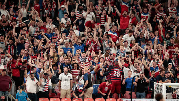 USMNT fans at the Nations League final.