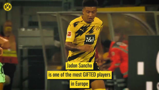 Jadon Sancho's four years at Dortmund
