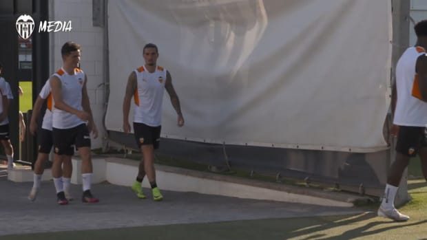 Valencia's first pre-season training