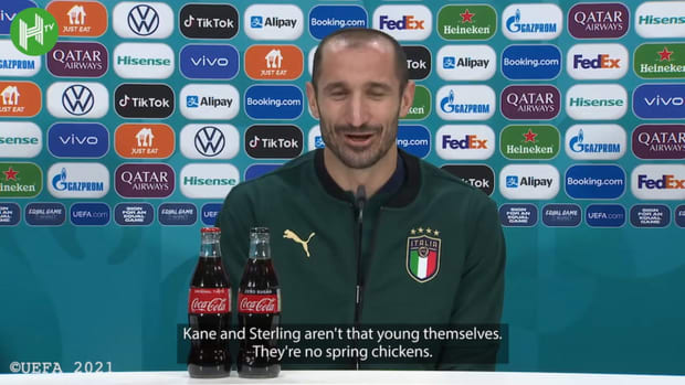 Giorgio Chiellini: 'England's bench could've made it to the final'
