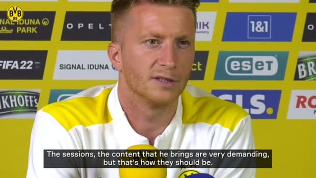 Marco Reus on Rose: 'We really have fun with him'