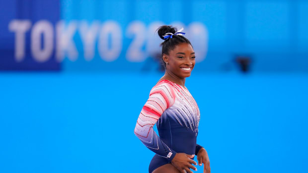 U.S. gymnast Simone Biles