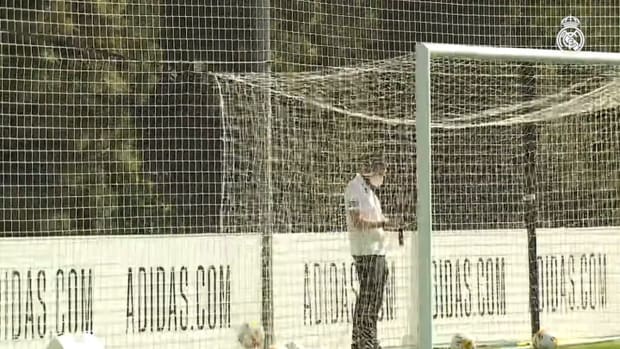 Gareth Bale completed training session at Real Madrid City 