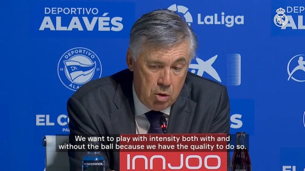 Carlo Ancelotti: 'Things changed in the second half; the intensity and quality improved'