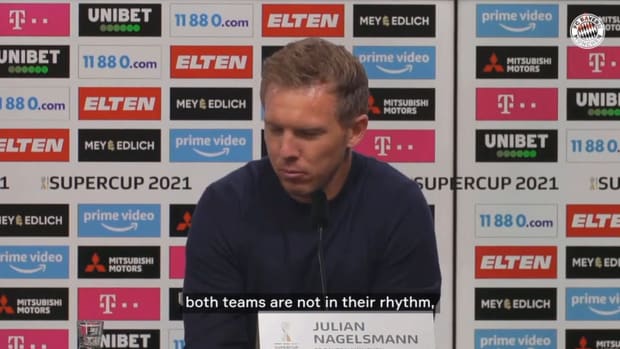 Nagelsmann: 'I think in the end it's deserved, but it could have tipped over'