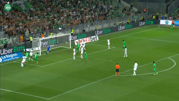 Saïdou Sow's first goal with Saint-Etienne