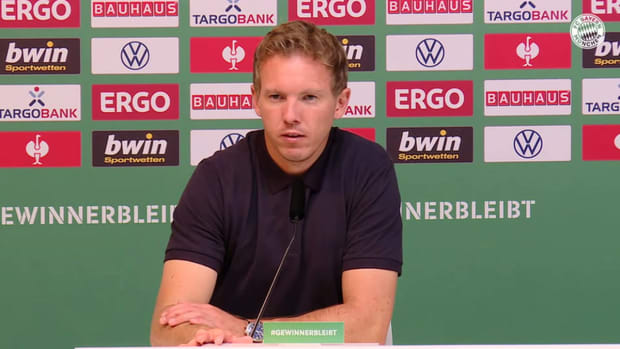 Nagelsmann very happy with Sane's and Musiala's performance