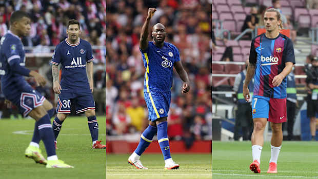 Kylian Mbappe, Lionel Messi, Romelu Lukaku and Antoine Griezmann were all big parts of the transfer window