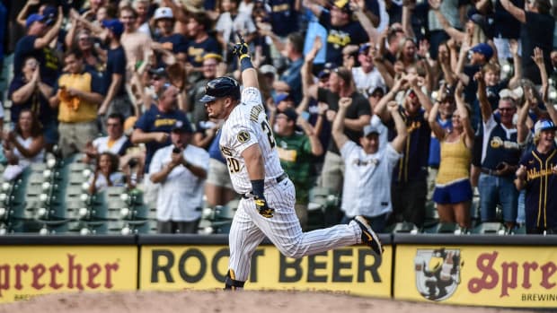 Daniel Vogelbach after his walk-off grand slam.