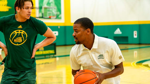 George Mason coach Kim English