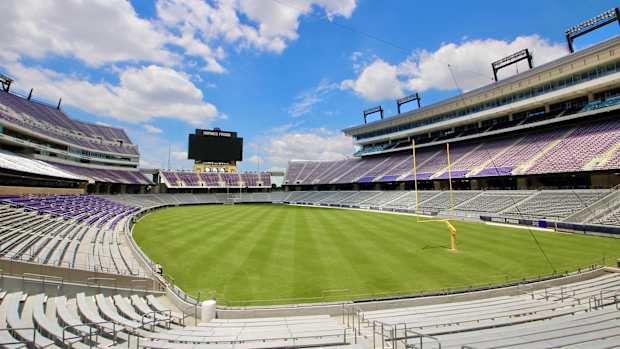 TCU's Among G. Carter Stadium